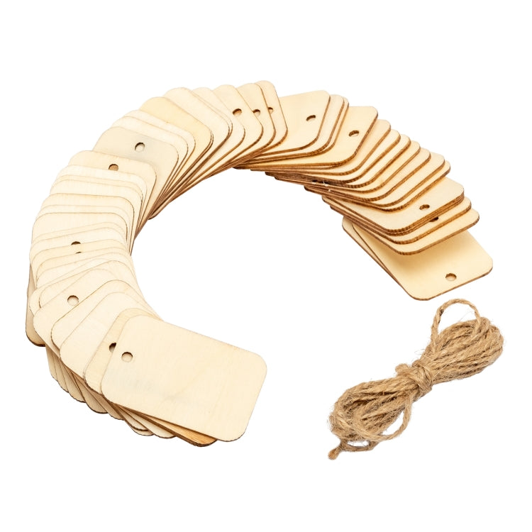 XTOOL KA020132000 150 PCS Rectangular Wood Piece Engraving Machine Consumables with Hole - free shipping - PMC TechLife - Order now!