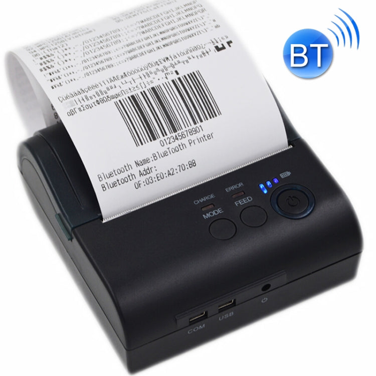 POS-8001LD Portable Bluetooth Thermal Receipt Printer - Printer by PMC Jewellery | Online Shopping South Africa | PMC Jewellery | Buy Now Pay Later Mobicred