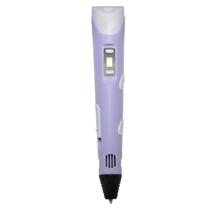 Hand-held 3D Printing Pen, UK Plug (Purple) - 3D Printer by PMC Jewellery | Online Shopping South Africa | PMC Jewellery | Buy Now Pay Later Mobicred