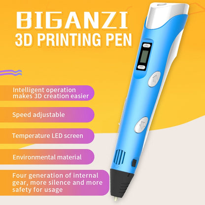 Hand-held 3D Printing Pen, UK Plug (Purple) - 3D Printer by PMC Jewellery | Online Shopping South Africa | PMC Jewellery | Buy Now Pay Later Mobicred