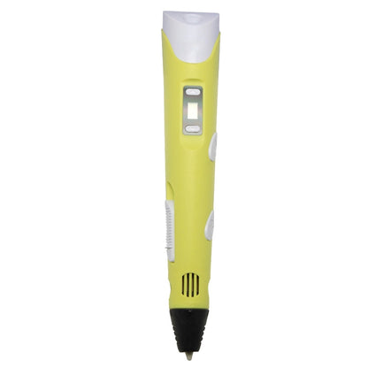 Hand-held 3D Printing Pen, USB Plug(Yellow) - 3D Printer by PMC Jewellery | Online Shopping South Africa | PMC Jewellery | Buy Now Pay Later Mobicred