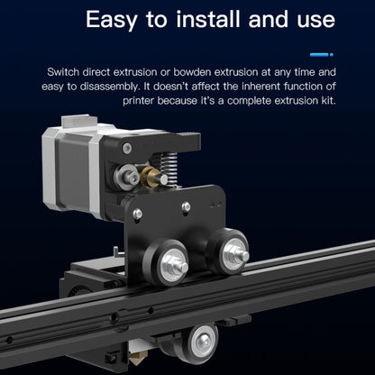 Creality Ender-3 Direct Extruding Mechanism Complete Extruder Nozzle Kit with Stepper Motor - Parts by Creality | Online Shopping South Africa | PMC Jewellery | Buy Now Pay Later Mobicred