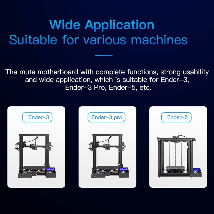 Creality Ender-3 / 3Pro Noiseless Motherboard 3D Printer Part Accessories - free shipping - PMC Jewellery - Order now!