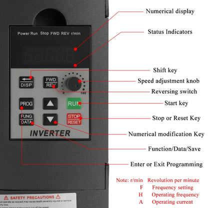 AT1-2200S 2.2KW 220V Single-phase Inverter - Relays by PMC Jewellery | Online Shopping South Africa | PMC Jewellery