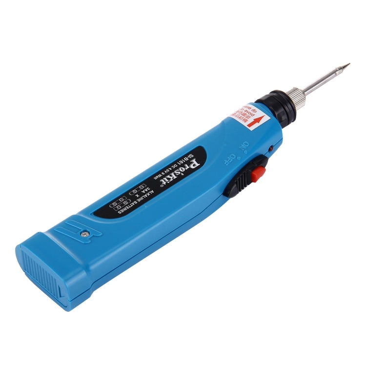 Proskit SI-B161 9W Batteries Powered Handheld Electric Soldering Iron - Electric Soldering Iron by ProsKit | Online Shopping South Africa | PMC TechLife | Buy Now Pay Later Mobicred