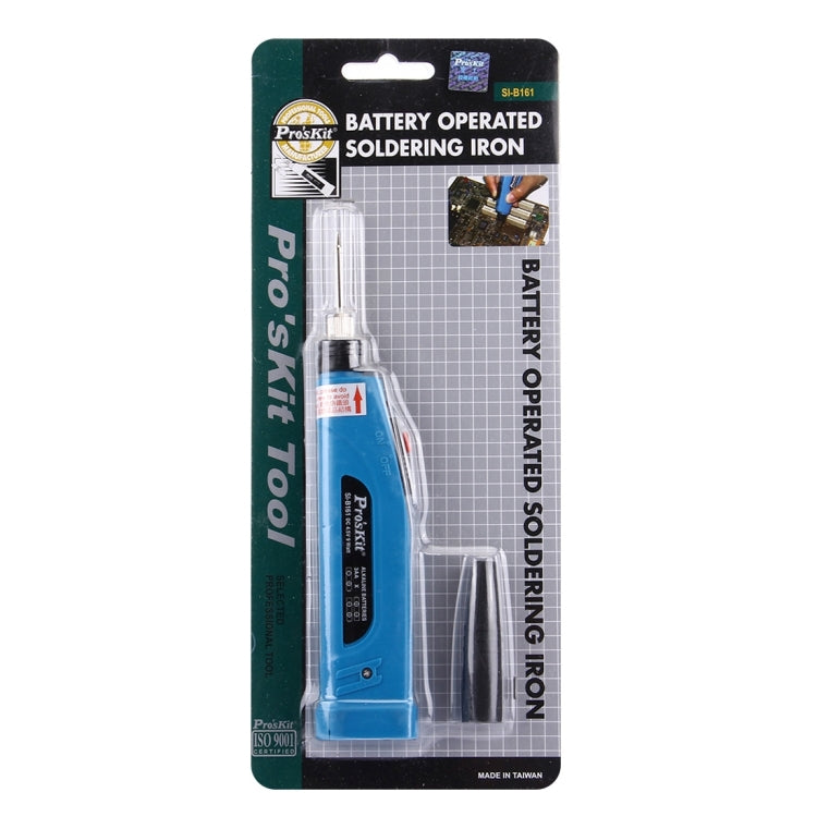 Proskit SI-B161 9W Batteries Powered Handheld Electric Soldering Iron - Electric Soldering Iron by ProsKit | Online Shopping South Africa | PMC TechLife | Buy Now Pay Later Mobicred