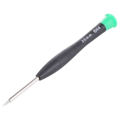 JIAFA JF-614 0.8 Metal + Plastic Mobile Phone Repair Tool Five Star Screwdriver(Green) - Screwdriver by JIAFA | Online Shopping South Africa | PMC Jewellery