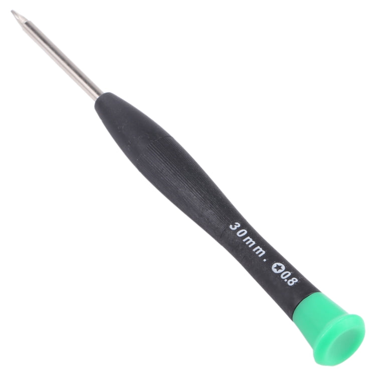 JIAFA JF-614 0.8 Metal + Plastic Mobile Phone Repair Tool Five Star Screwdriver(Green) - Screwdriver by JIAFA | Online Shopping South Africa | PMC Jewellery