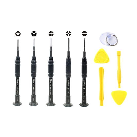 JF-8139 10 in 1 Metal + Plastic iPhone Dedicated Disassemble Repair Tool Kit - Tool Kits by JIAFA | Online Shopping South Africa | PMC Jewellery | Buy Now Pay Later Mobicred