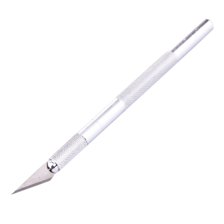 WLXY-9308 Metal Carving Knife Professional Mobile Phone Repair Tool with 6 Blades(Silver) - Burin &Cutting Knife by WLXY | Online Shopping South Africa | PMC TechLife | Buy Now Pay Later Mobicred