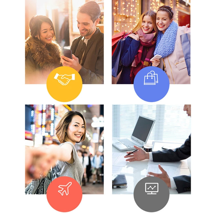 T8 Handheld Pocket Smart Voice Translator Real Time Speech Translation Translator with Dual Mic, Support 33 Languages(Gold) - Other Style by PMC TechLife | Online Shopping South Africa | PMC TechLife | Buy Now Pay Later Mobicred