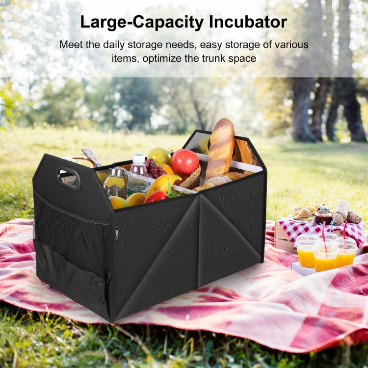 FunAdd Foldable Storage Fresh Box Vehicle Trunk Organizer Bag Transportation Fresh-keeping Box (Black) - Stowing Tidying by FunAdd | Online Shopping South Africa | PMC TechLife | Buy Now Pay Later Mobicred