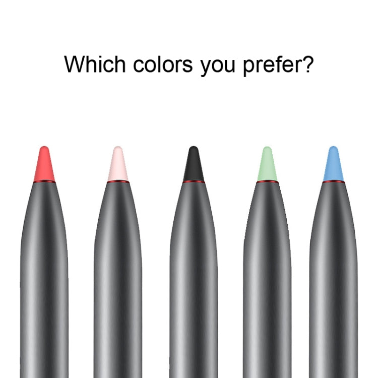 8 PCS Non-slip Mute Wear-resistant Nib Cover for M-pencil Lite (Green) - Pencil Accessories by PMC Jewellery | Online Shopping South Africa | PMC Jewellery | Buy Now Pay Later Mobicred