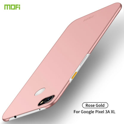 MOFI Frosted PC Ultra-thin Hard Case for Google Pixel 3A XL(Rose Gold) - Google Cases by MOFI | Online Shopping South Africa | PMC Jewellery