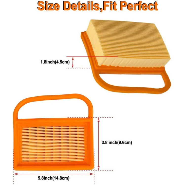 Air Filter Cleaner for Stihl TS410 420 480 500i Concrete Cutoff Chop Saw Replace 4238 141 0300 Stens 605-555 Rotary 12716 - Lawn Mower, Saws & Accessories by PMc TechLife | Online Shopping South Africa | PMc TechLife | Buy Now Pay Later Mobicred