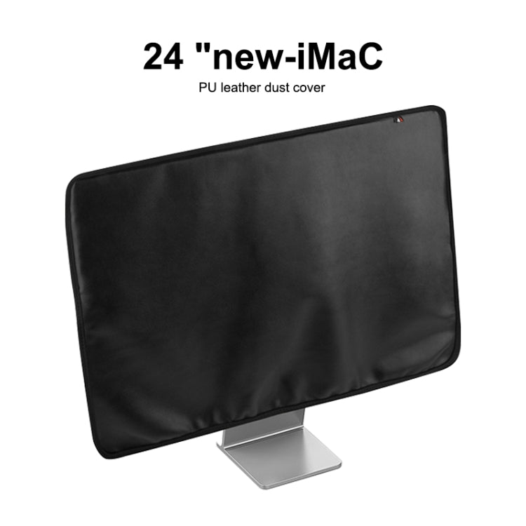 For 24 inch Apple iMac Portable Dustproof Cover Desktop Apple Computer LCD Monitor Cover with Storage Bag(Grey) - Others Accessories by PMC Jewellery | Online Shopping South Africa | PMC Jewellery | Buy Now Pay Later Mobicred