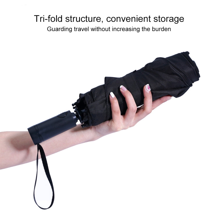 Original Xiaomi Youpin WD1 Empty Valley Automatic Umbrella, Size: 23 inch(Black) - Umbrellas by Xiaomi | Online Shopping South Africa | PMC Jewellery | Buy Now Pay Later Mobicred