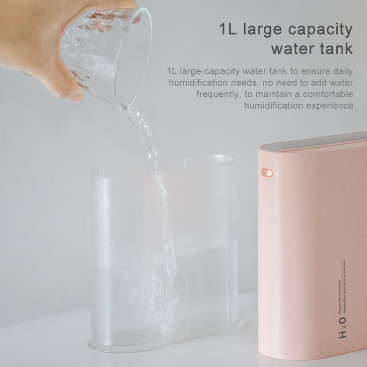 Y10 Runway Dual Jet Humidifier Colorful Marquee Night Light 1L Air Purifier for Home Office(White) - free shipping - PMC TechLife - Order now!