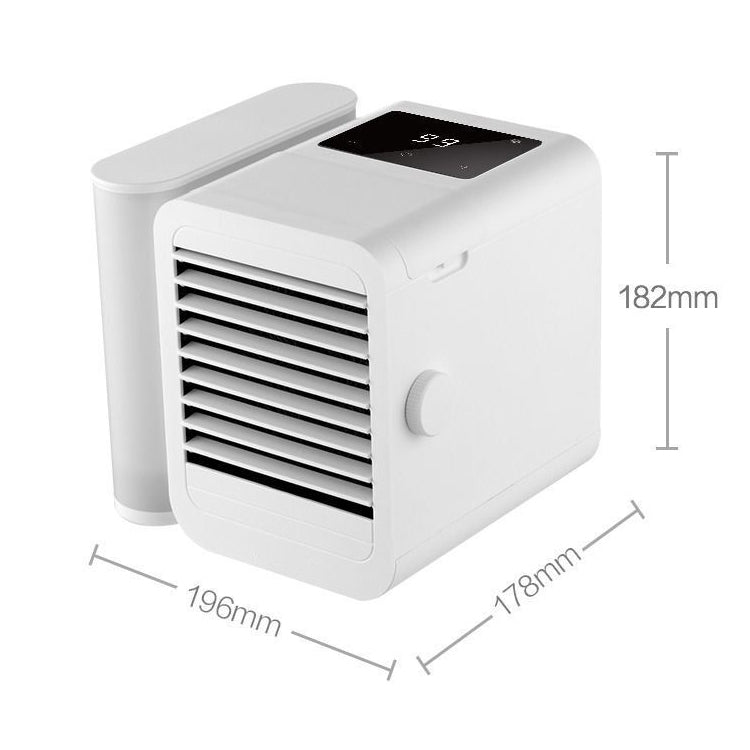 3 in 1 Refrigeration + Humidification + Purification Air Cooler Desktop Cooling Fan with Colorful Light - Electric Fans by PMC Jewellery | Online Shopping South Africa | PMC Jewellery