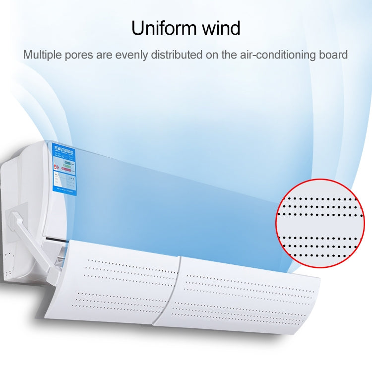 Bedroom Wall-Mounted Baby Universal Anti-Straight Blowing Air Conditioning Windshield Wind Deflector Shroud, Y Rounded Corner Version - free shipping - PMC TechLife - Order now!