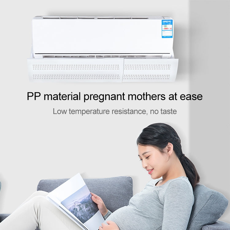 Bedroom Wall-Mounted Baby Universal Anti-Straight Blowing Air Conditioning Windshield Wind Deflector Shroud, Y Rounded Corner Version - free shipping - PMC TechLife - Order now!