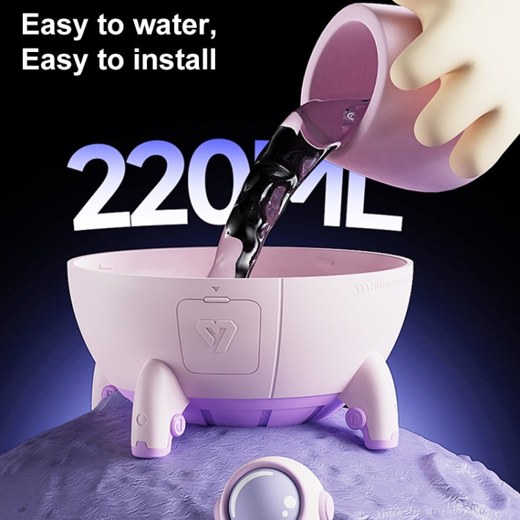 Lunar Type-C Desktop Humidifier Ambient Lamp (Purple) - free shipping - PMC TechLife - Order now!