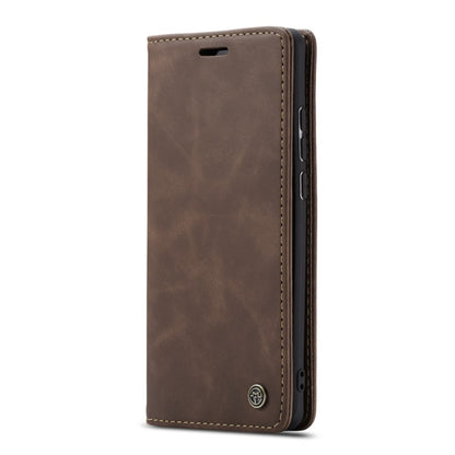 CaseMe-013 Multifunctional Retro Frosted Horizontal Flip Leather Case for Huawei P30 Pro, with Card Slot & Holder & Wallet (Coffee) - Huawei Cases by CaseMe | Online Shopping South Africa | PMC Jewellery
