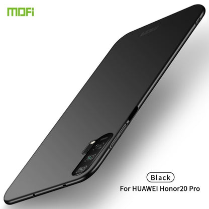 MOFI Frosted PC Ultra-thin Hard Case for Huawei Honor 20 Pro(Black) - Honor Cases by MOFI | Online Shopping South Africa | PMC Jewellery