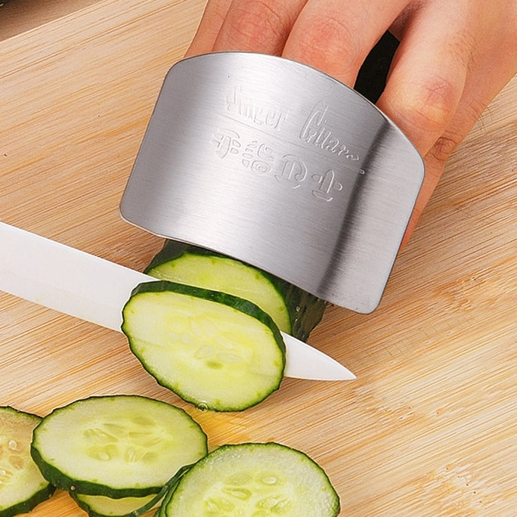 Creative Kitchen Necessary Food Vegetable Cutting Stainless Steel Hand Finger Guard Protector - Gadgets by PMC Jewellery | Online Shopping South Africa | PMC Jewellery | Buy Now Pay Later Mobicred