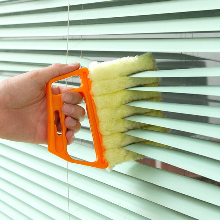 Microfiber Blinds Cleaning Brush Slat Dust Cleaner Clip Window Air Conditioner Duster - Cleaning Tools by PMC Jewellery | Online Shopping South Africa | PMC Jewellery