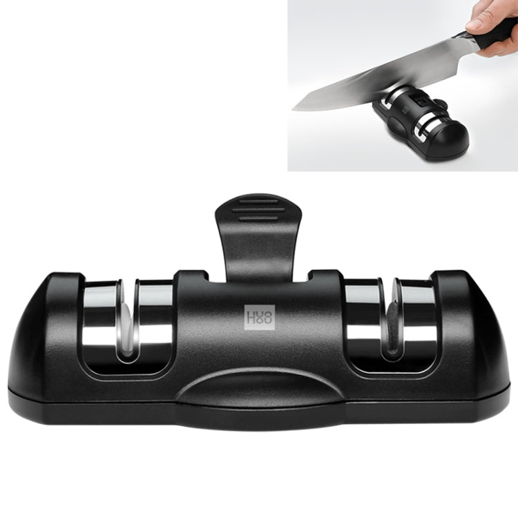 Original Xiaomi Youpin Huohou Portable Kitchen Double-wheel Knife Sharpener - Knife Sharpener by Xiaomi | Online Shopping South Africa | PMC Jewellery | Buy Now Pay Later Mobicred