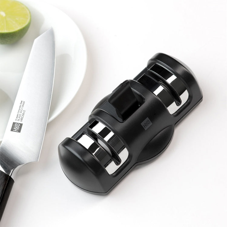 Original Xiaomi Youpin Huohou Portable Kitchen Double-wheel Knife Sharpener - Knife Sharpener by Xiaomi | Online Shopping South Africa | PMC Jewellery | Buy Now Pay Later Mobicred