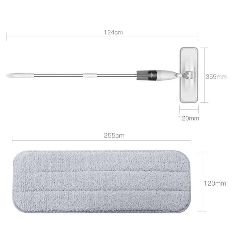 4 PCS Original Xiaomi Youpin Deerma Replace Carbon Fiber Cleaning Cloth for Xiaomi Deerma TB500 Spray Mop (HC0379) - Handheld Cleaner & Mops by Xiaomi | Online Shopping South Africa | PMC Jewellery | Buy Now Pay Later Mobicred