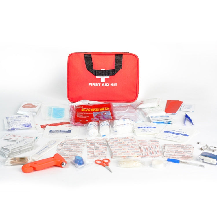 234 In 1 Portable Home Outdoor Emergency Supplies Kit Survival Rescue Box(Red) - free shipping - PMC TechLife - Order now!