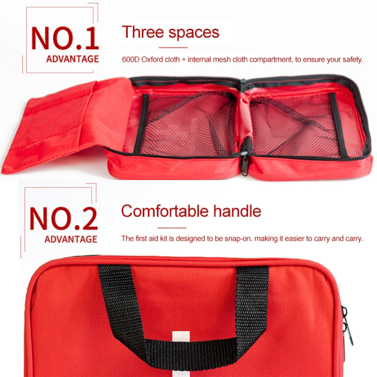 234 In 1 Portable Home Outdoor Emergency Supplies Kit Survival Rescue Box(Red) - free shipping - PMC TechLife - Order now!