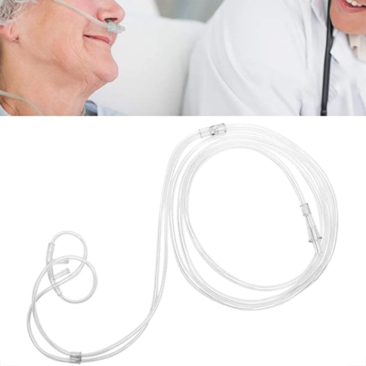 5 PCS Household Disposable Double-hole Nasal Oxygen Tube Pipe Oxygen Supply Tubing, Length: 6m - free shipping - PMC TechLife - Order now!