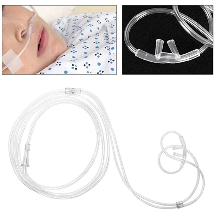 5 PCS Household Disposable Double-hole Nasal Oxygen Tube Pipe Oxygen Supply Tubing, Length: 6m - free shipping - PMC TechLife - Order now!