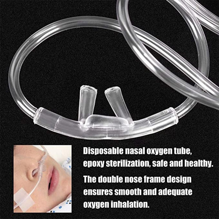 5 PCS Household Disposable Double-hole Nasal Oxygen Tube Pipe Oxygen Supply Tubing, Length: 6m - free shipping - PMC TechLife - Order now!