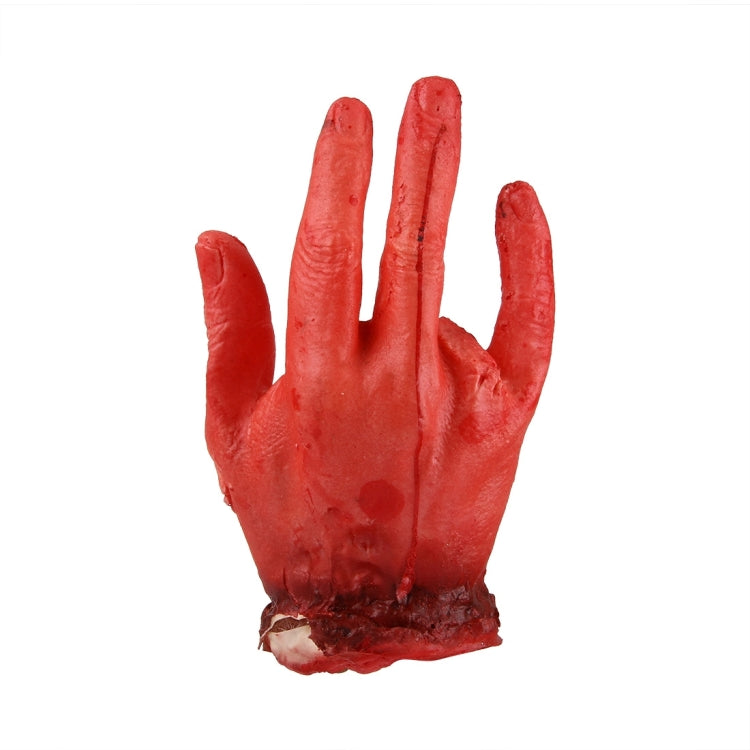 Popular Scary Halloween Prop Bloody Four Finger Fake Hand - Halloween Prop Decorations by PMC TechLife | Online Shopping South Africa | PMC TechLife | Buy Now Pay Later Mobicred