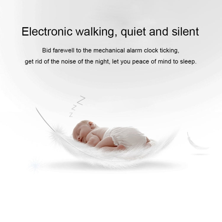 Modern 3D LED Sound Control Colorful Digital Alarm Clock Adjust Brightness Electronic Wall Glowing Hanging Clock with Remote Control(White) - Wall Clock by PMc TechLife | Online Shopping South Africa | PMc TechLife | Buy Now Pay Later Mobicred