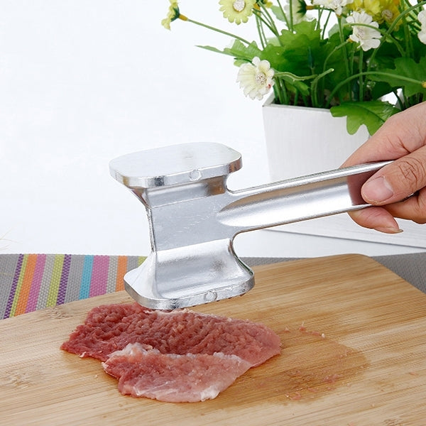 2 PCS Aluminum Alloy Loose Tenderizers Meat Hammer Steak Pork Kitchen Tools, Middle Size: 5.0 x 22.5cm - Gadgets by PMC TechLife | Online Shopping South Africa | PMC TechLife | Buy Now Pay Later Mobicred