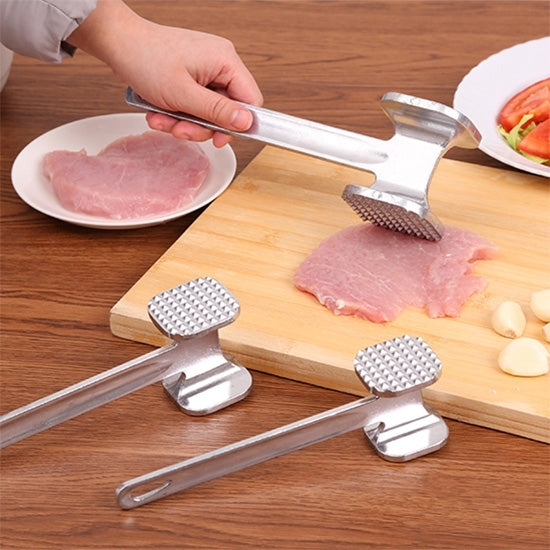 2 PCS Aluminum Alloy Loose Tenderizers Meat Hammer Steak Pork Kitchen Tools, Middle Size: 5.0 x 22.5cm - Gadgets by PMC TechLife | Online Shopping South Africa | PMC TechLife | Buy Now Pay Later Mobicred