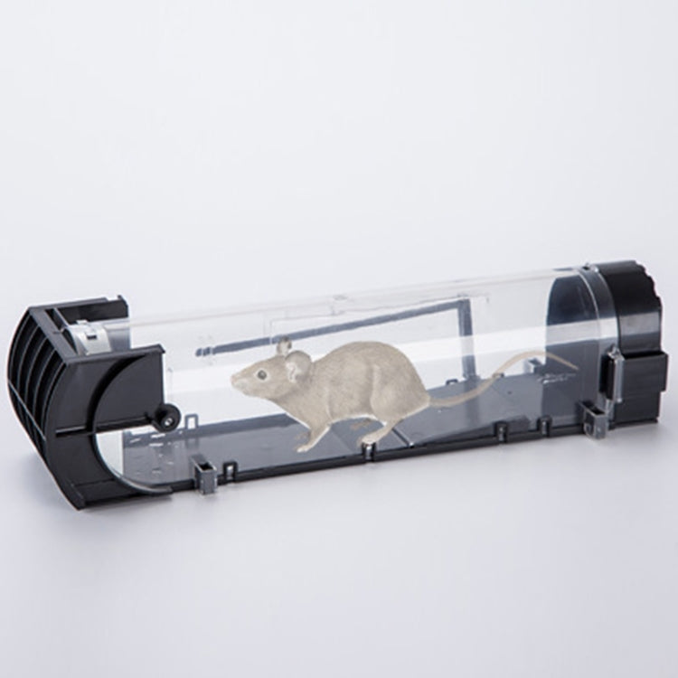 Door Humane Animal Live Cage, Rat, Mouse and More Small Rodents ABS Material Transparent Trap Cage - Traps by PMC Jewellery | Online Shopping South Africa | PMC Jewellery | Buy Now Pay Later Mobicred