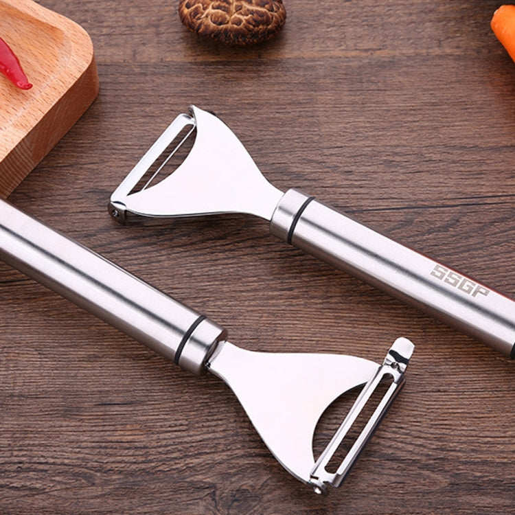 SSGP Kitchen Accessories Stainless Steel Vegetable Fruit Peeler, Length: 18.5cm - Cutter & Peeler by SSGP | Online Shopping South Africa | PMC Jewellery