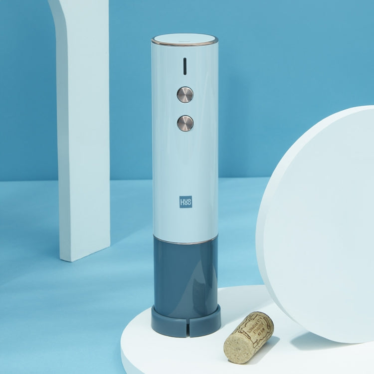 Original Xiaomi Youpin Huohou Electric Automatic Red Wine Bottle Opener (Blue) - Openers by Xiaomi | Online Shopping South Africa | PMC Jewellery | Buy Now Pay Later Mobicred