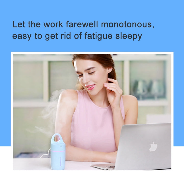 1.5W - 2W 175ml Mini Portable USB Negative Ions Humidifier Beauty and Water Supplement Instrument with Colorful LED Light(Blue) - Air Purifiers & Accessories by PMC TechLife | Online Shopping South Africa | PMC TechLife | Buy Now Pay Later Mobicred