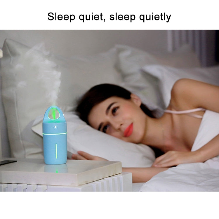 1.5W - 2W 175ml Mini Portable USB Negative Ions Humidifier Beauty and Water Supplement Instrument with Colorful LED Light(Blue) - Air Purifiers & Accessories by PMC TechLife | Online Shopping South Africa | PMC TechLife | Buy Now Pay Later Mobicred