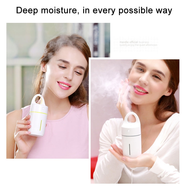 1.5W - 2W 175ml Mini Portable USB Negative Ions Humidifier Beauty and Water Supplement Instrument with Colorful LED Light(White) - Air Purifiers & Accessories by PMC TechLife | Online Shopping South Africa | PMC TechLife | Buy Now Pay Later Mobicred