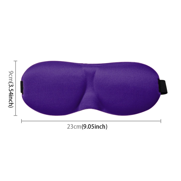 3D Portable Shading Sleep Rest Aid Cover Eye Patch Sleeping Mask Female Cute Eye Mask(Purple) - free shipping - PMC TechLife - Order now!
