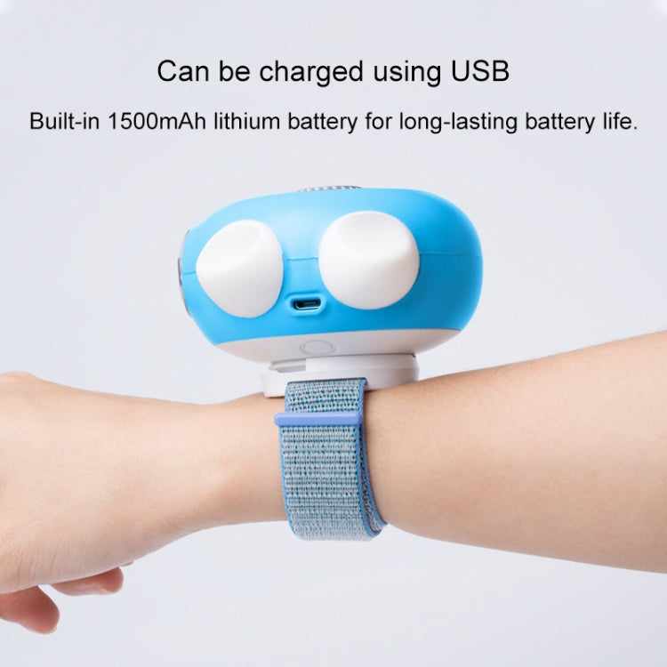 LORDNINO SBF003 3W USB Charging Portable Electric Fan with Magnetic Wristband, 3 Speed Control (Pink) - Electric Fans by PMC TechLife | Online Shopping South Africa | PMC TechLife | Buy Now Pay Later Mobicred